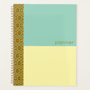 Diamant- und Tortoise-Muster Planer