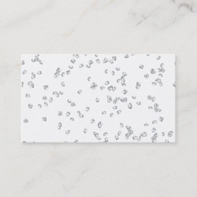 Diamant-Visitenkarten Visitenkarte (Vorderseite)