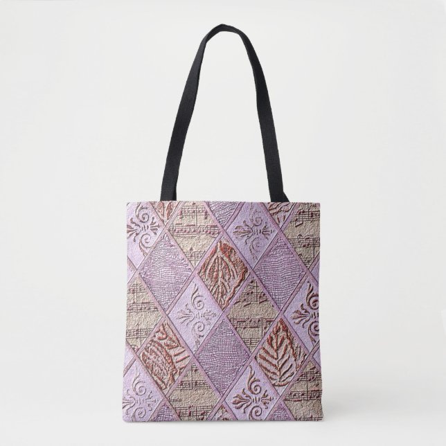 Diamantdesigns in Pinks (Vorderseite)