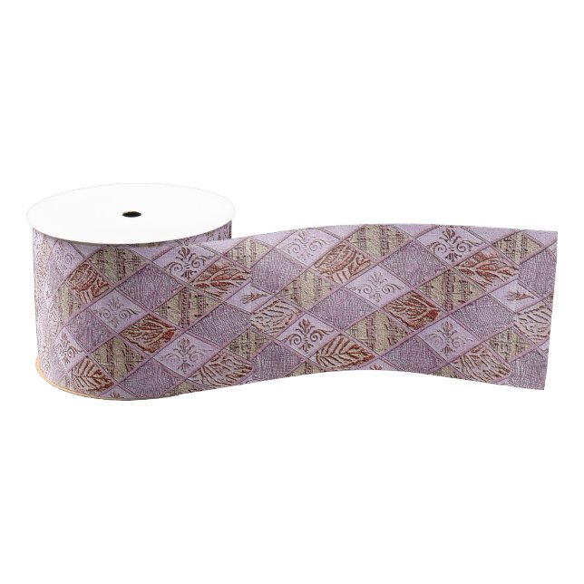 Diamantdesigns in Pinks Ripsband (Spule)