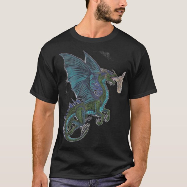 Diamantdrache T-Shirt (Vorderseite)