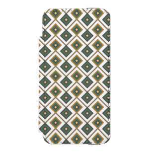 Diamante in Grün Incipio Watson™ iPhone 5 Geldbörsen Hülle