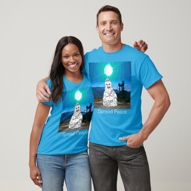 Diamante Luz Artist-Portrait T-Shirt (Unisex)