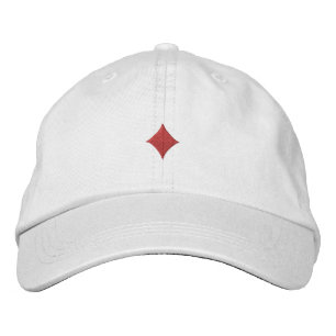 Diamanten bestickte Mütze Baseballkappe