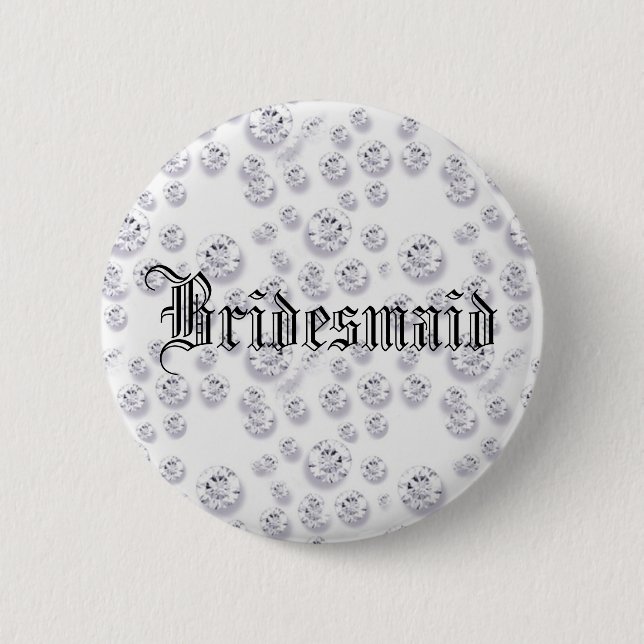 Diamanten Button (Vorderseite)