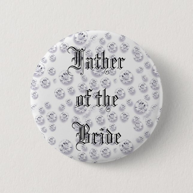 Diamanten Button (Vorderseite)