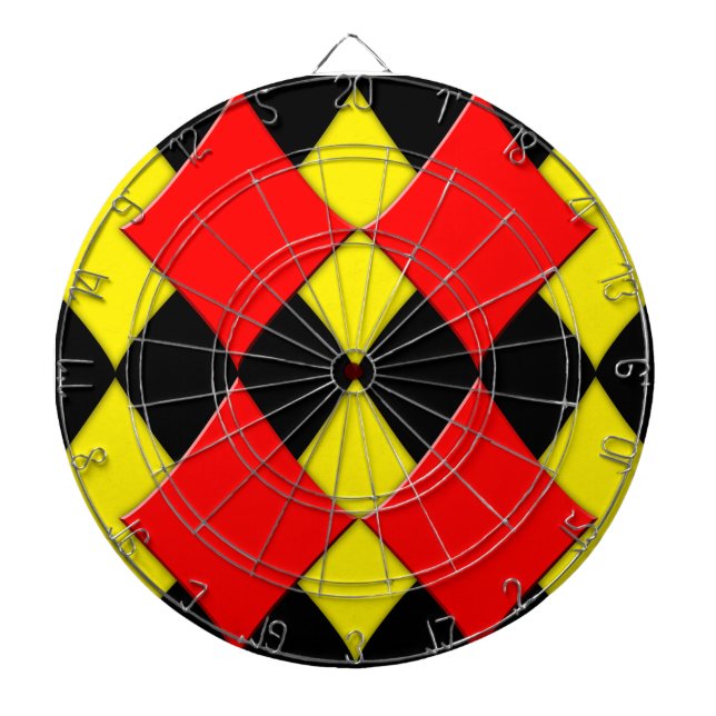 Diamanten Dartscheibe (vorne)