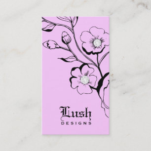 Diamanten der Süßigkeits-311-Lush des Schwarz-  Visitenkarte