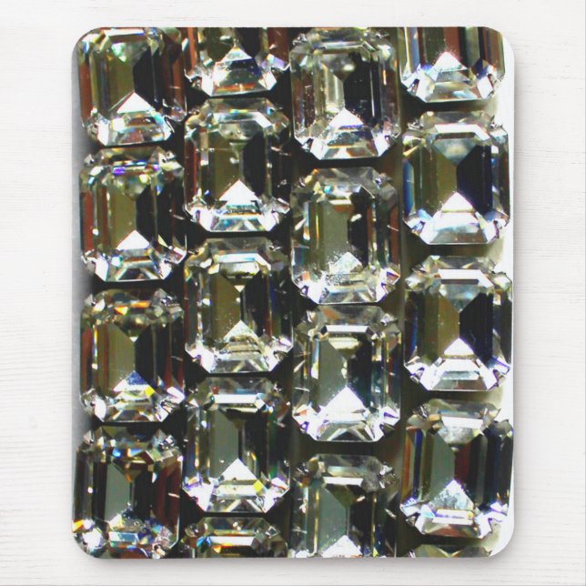 Diamanten Edelsteine Rhinestone Mousepad (Vorne)
