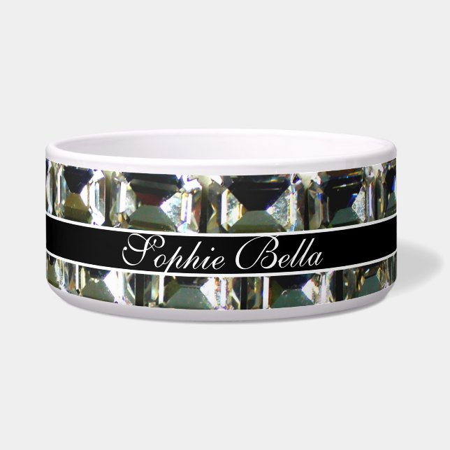 Diamanten, Edelsteinschmuckmuster Napf (Vorderseite)