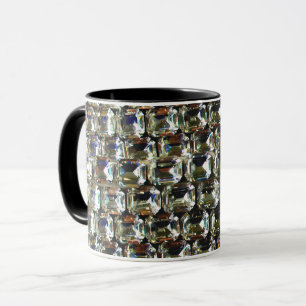 Diamanten, elegante Vintage Edelsteine Tasse