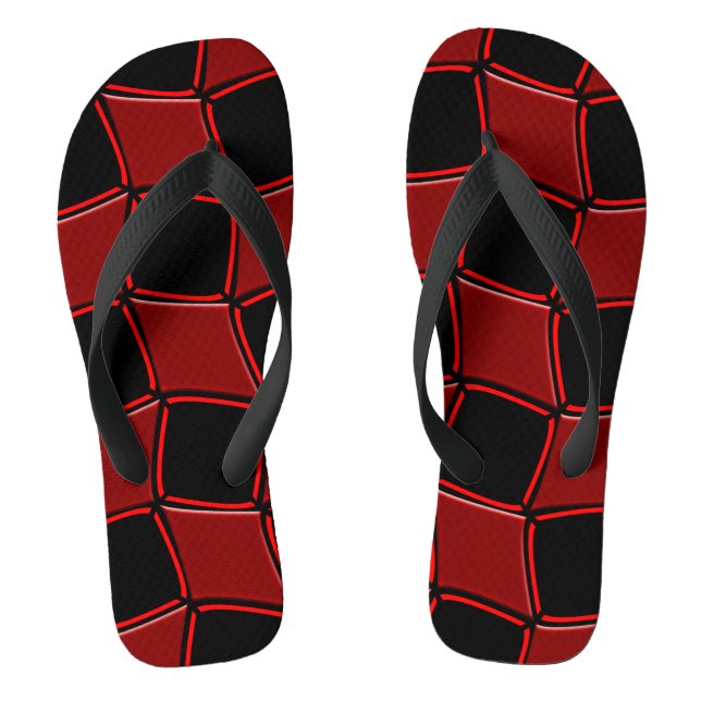 Diamanten Flip Flops (Fußbett)