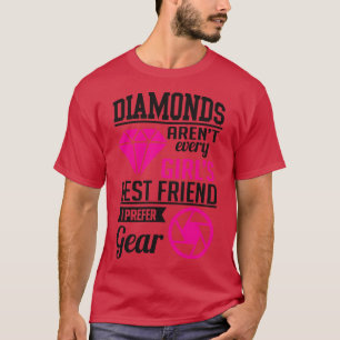 Diamanten-Fotografie T-Shirt