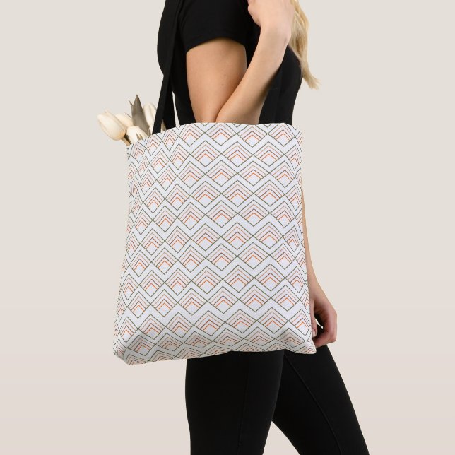 Diamanten im Mid-Century-Modern-Stil (Von Nahem)