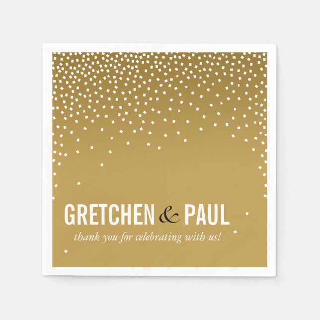 Diamanten im Sky Cocktail Party | Sand Serviette (Vorderseite)