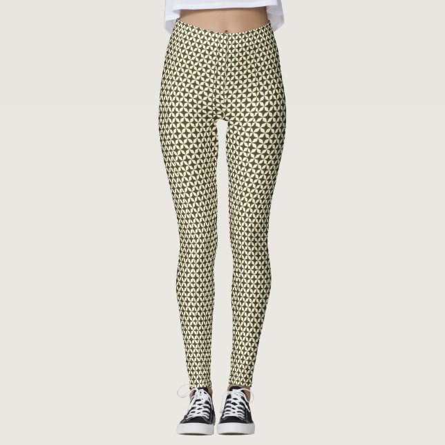Diamanten im Spiel Leggings (Vorderseite)