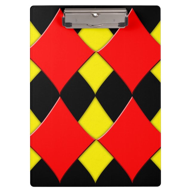 Diamanten Klemmbrett (Vorderseite)