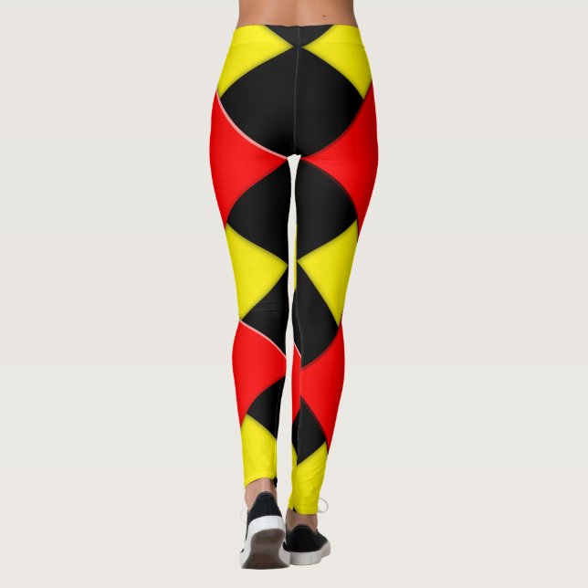 Diamanten Leggings (Rückseite)