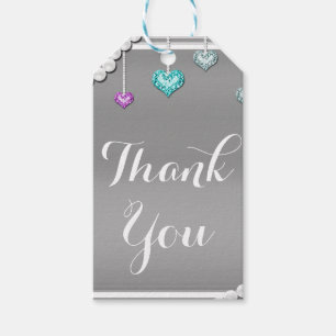 Diamanten & Perlen Bling Schmuck Glam Geburtstagsf Geschenkanhänger