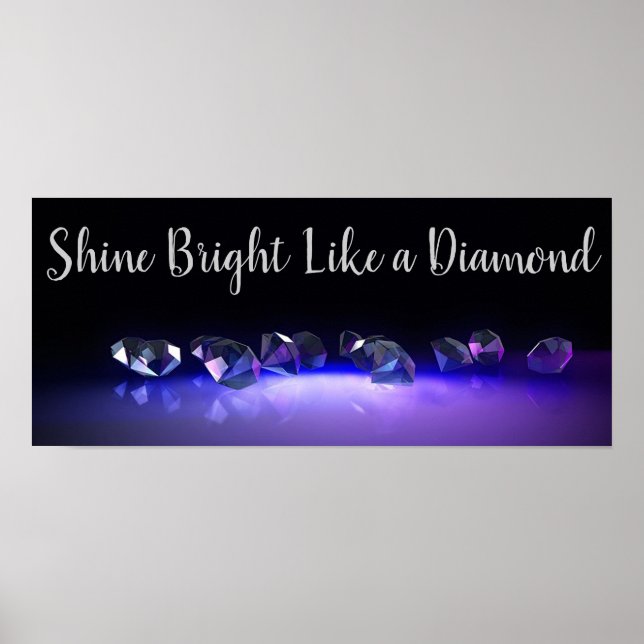 Diamanten Poster (Vorne)