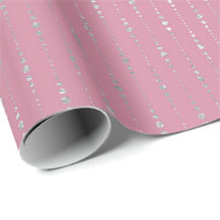 Diamanten Rosa Silberstreifen Punkte fallen Vip