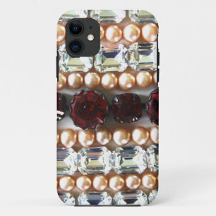 Diamanten Rubine Perlen Case-Mate iPhone Hülle