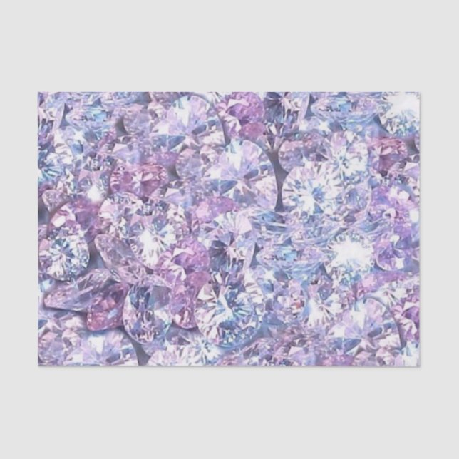 Diamanten Seidenpapier (Vorderseite)