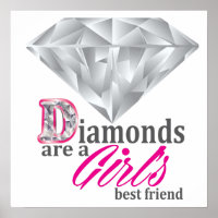 Diamanten sind die beste Freundin eines Mädchens