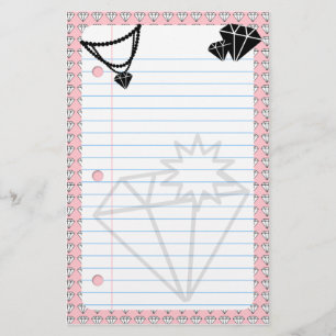 Diamanten sind für immer briefpapier