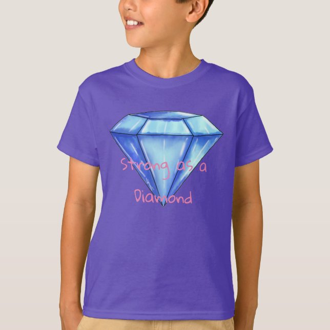 Diamanten sind hart T-Shirt (Vorderseite)