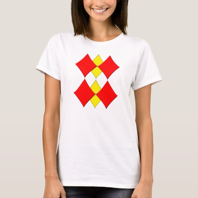 Diamanten T-Shirt (Vorderseite)