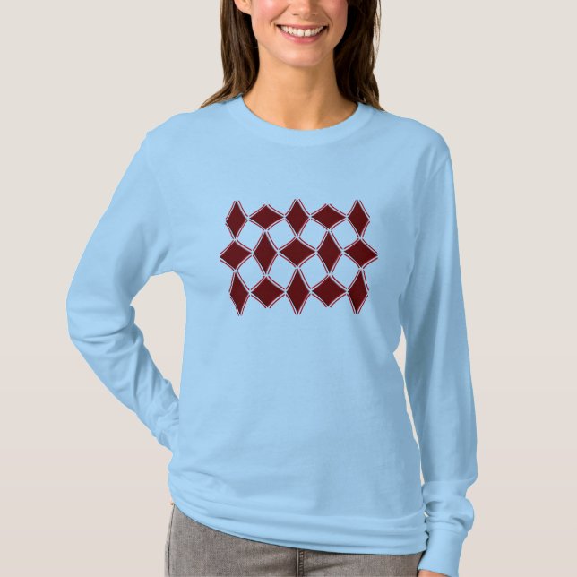 Diamanten T-Shirt (Vorderseite)