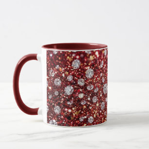 Diamanten-Tasse Tasse