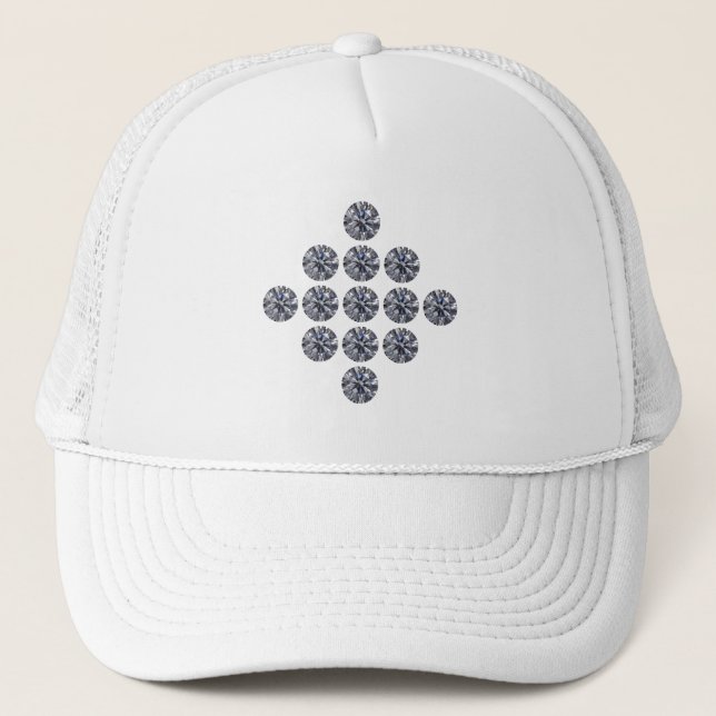 Diamanten Truckerkappe (Vorderseite)