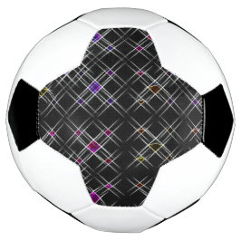 Diamanten und Crosses Soccer Ball