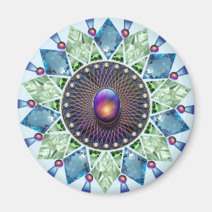 Diamanten und Perlen 1 Magnet