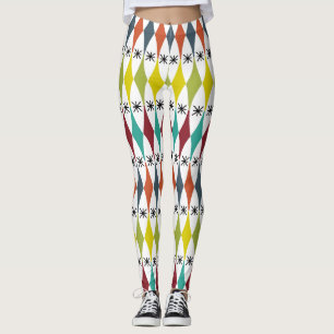 Diamanten und Sternexplosionen Leggings