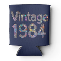 Diamantene Jahrzehnte: Vintage 1984 Getränkehalter