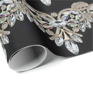 Diamantenhalskette Geschenkpapier