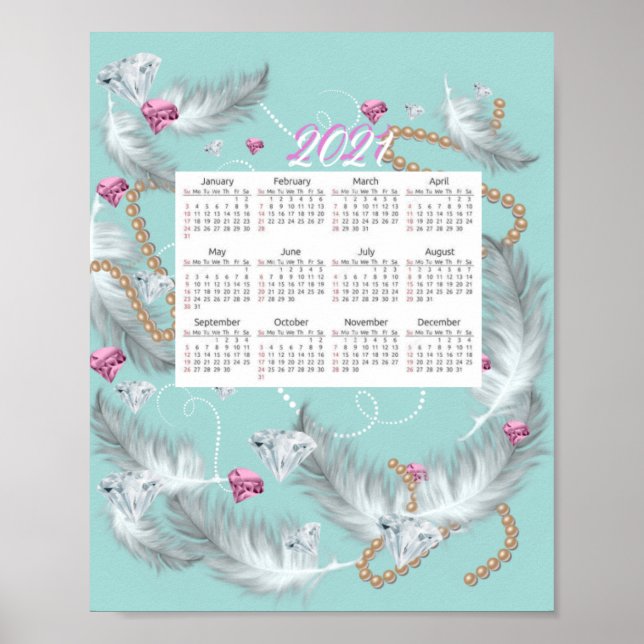 Diamantenkalender und poster (Vorne)
