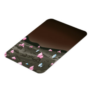 Diamantenmine Magnet