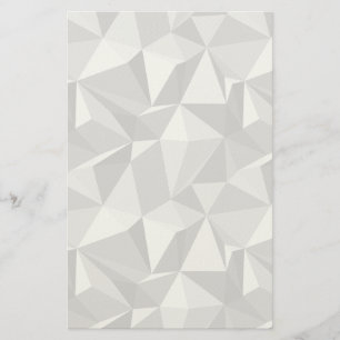 Diamantenmuster - Abstraktes Polygon Briefpapier