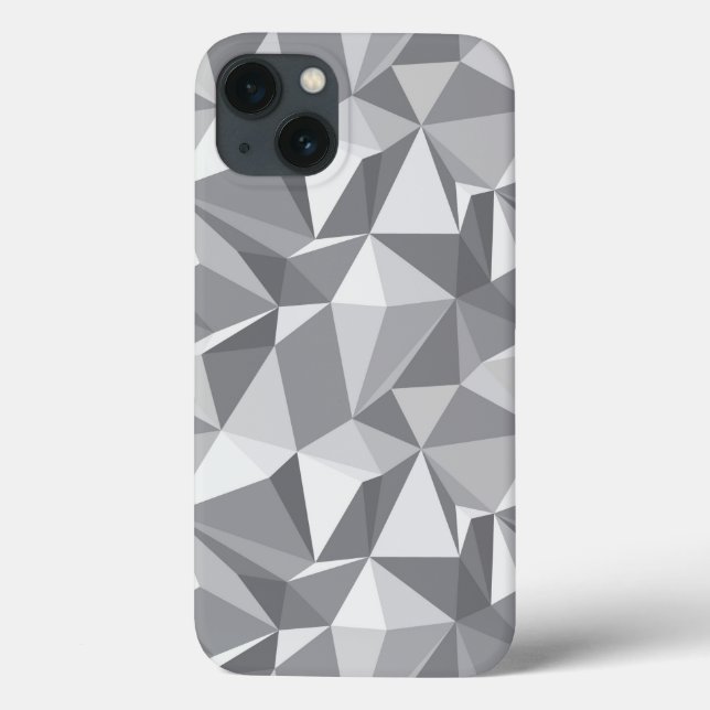 Diamantenmuster - Abstraktes Polygon Case-Mate iPhone Hülle (Rückseite)
