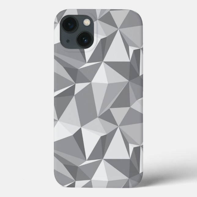 Diamantenmuster - Abstraktes Polygon Case-Mate iPhone Hülle (Rückseite)