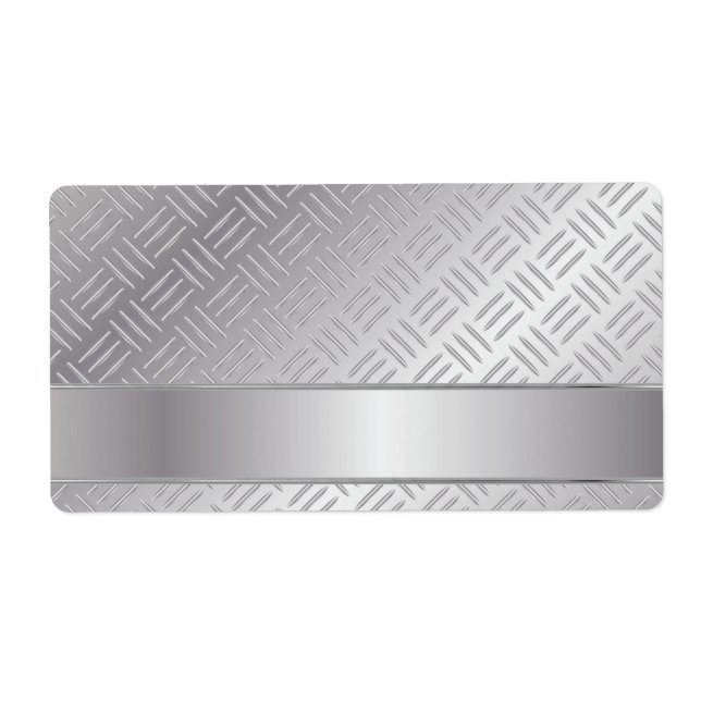 Diamantenmuster aus Metall (Vorne)