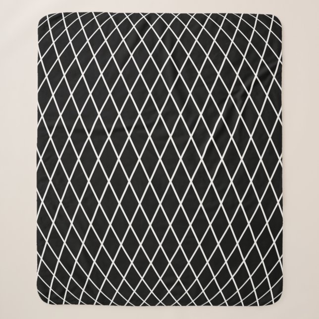 Diamantenmuster Sherpadecke (Vorderseite)
