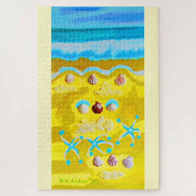 Diamantenstrand Puzzle (Vertikal)