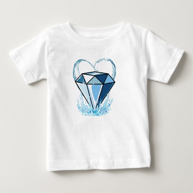 Diamanter T - Shirt für Kinder (Vorderseite)