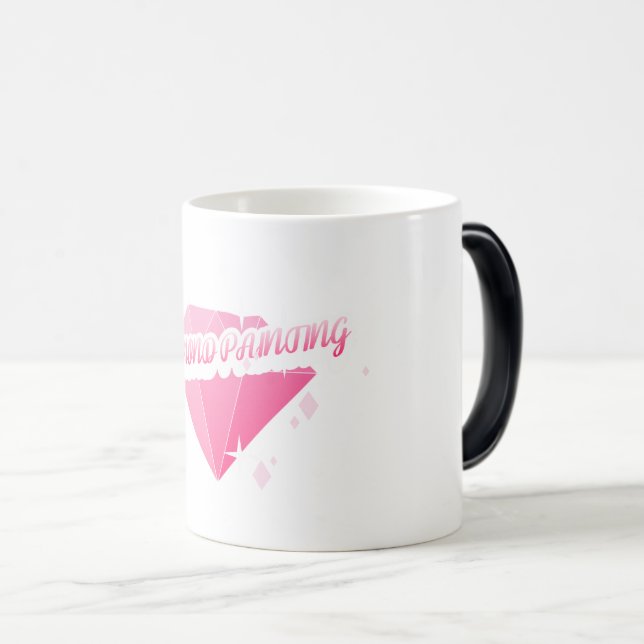 Diamantfarbe Tasse (VorderseiteRechts)