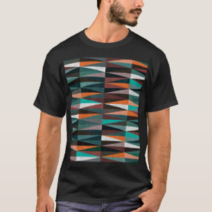 Diamantfliesen: farbenfrohe Bodenmosaik T-Shirt
